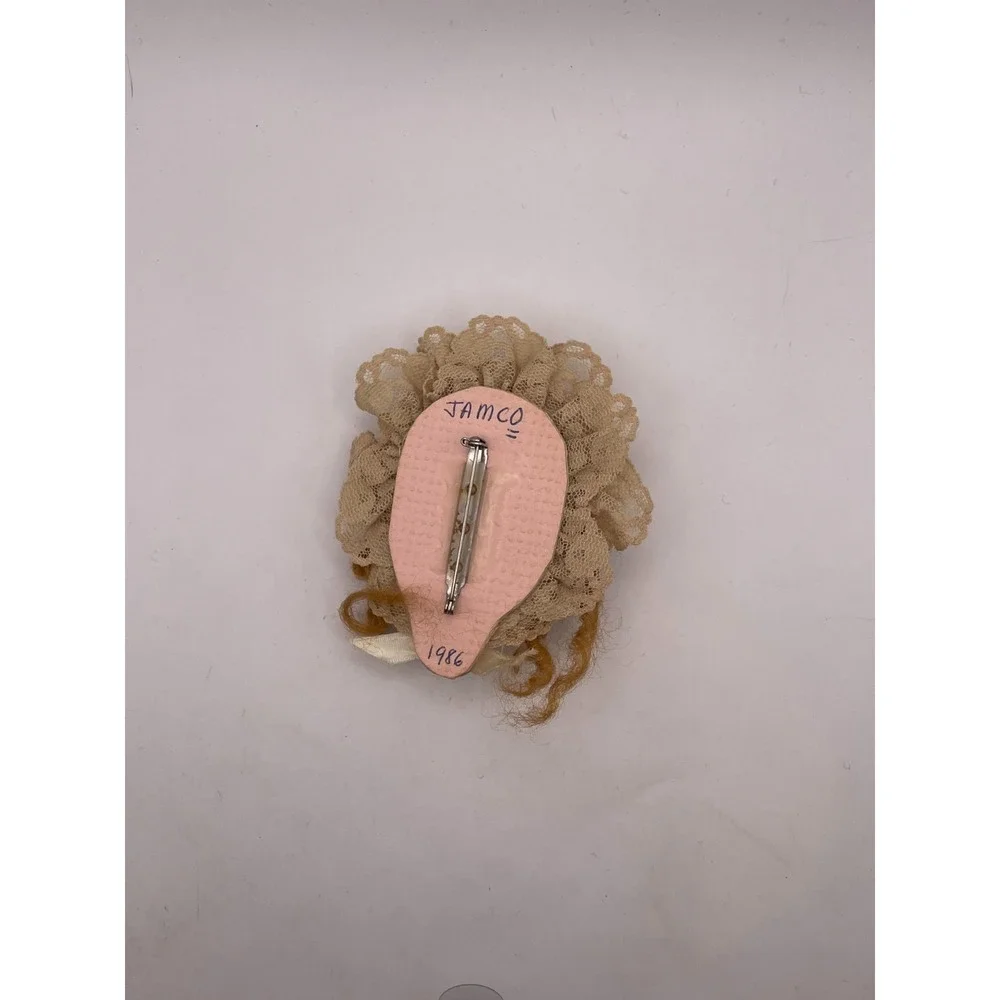 Vintage Doll Brooch